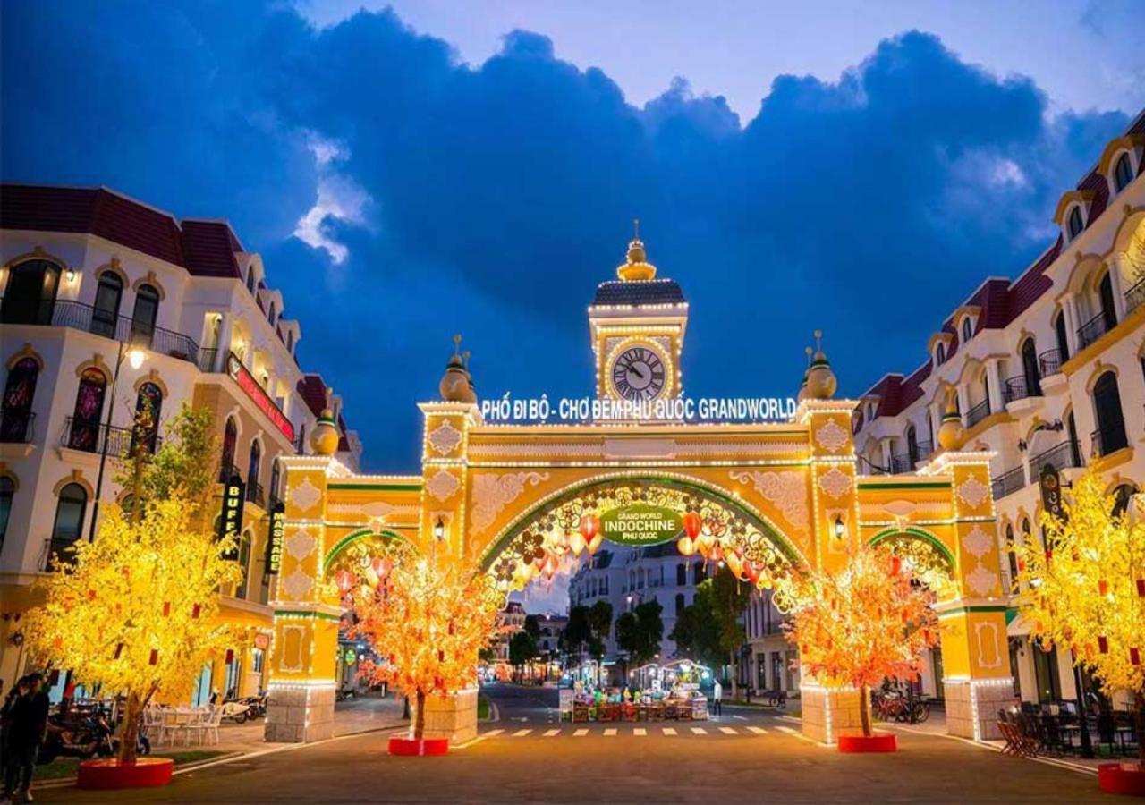 P Boutique Hotel - Grand World Phú Quốc-sziget Kültér fotó